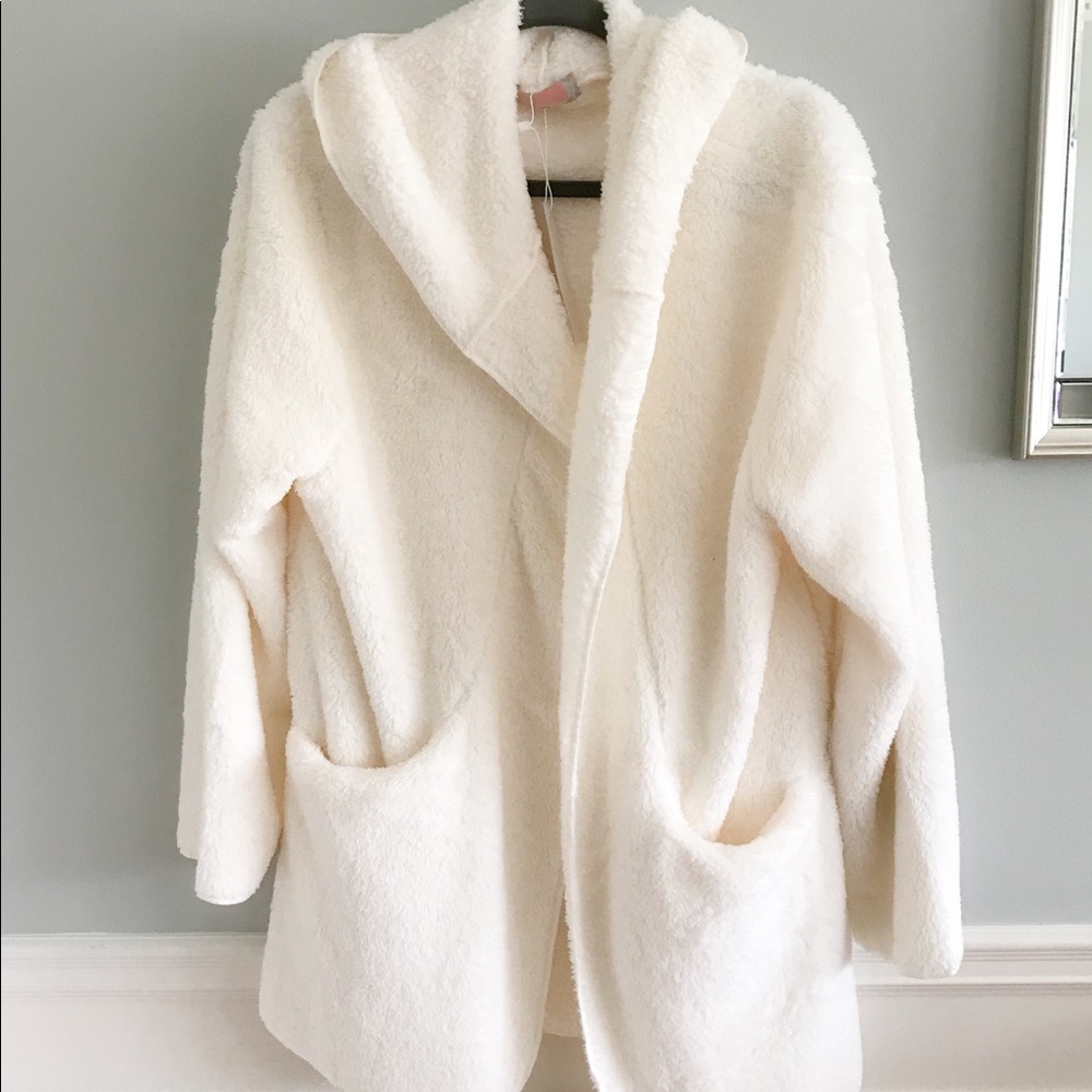 1 LEFT!! 5⭐️/HEAVENLY/ Fleece Hooded Jacket - Picture 2 of 3